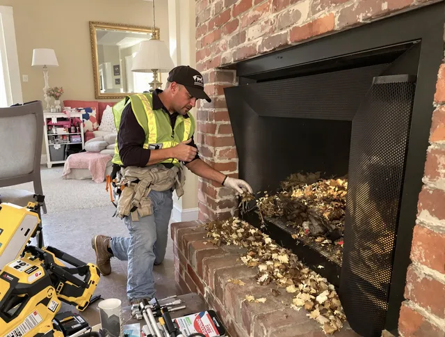 Safe screening installation by Boynton Beach Chimney Sweep in Boynton Beach, FL