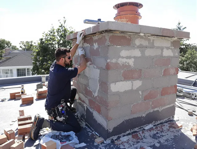 Advanced chimney repair process by Boynton Beach Chimney Sweep in Boynton Beach, FL
