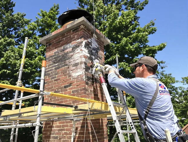 Structural chimney repair by Boynton Beach Chimney Sweep in Boynton Beach, FL