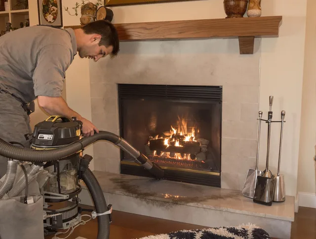 Routine fireplace upkeep by Boynton Beach Chimney Sweep in Boynton Beach, FL